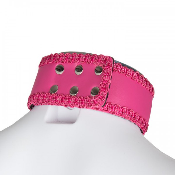 Bondara Sink the Pink Ric Rac Collar