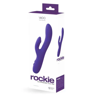 Rockie Dual Rechargeable Vibe Indigo