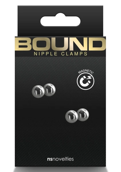 Bound M1 Magnetic Nipple Clamps By NS Novelties - Rose Gold
