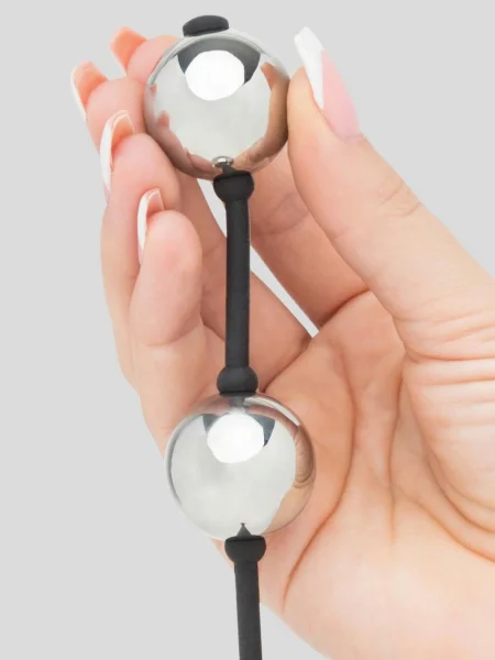 Fifty Shades of Grey Inner Goddess Silver Pleasure Balls 7.8oz