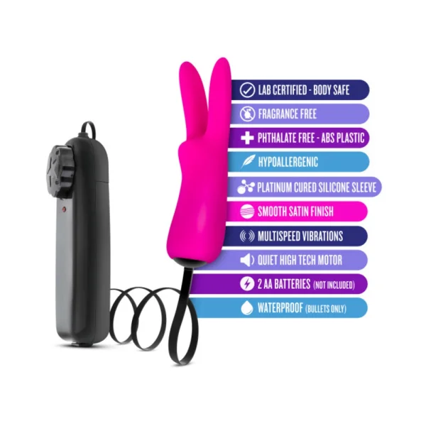 Luxe Rabbit Teaser Fuchsia Pink Vibrator
