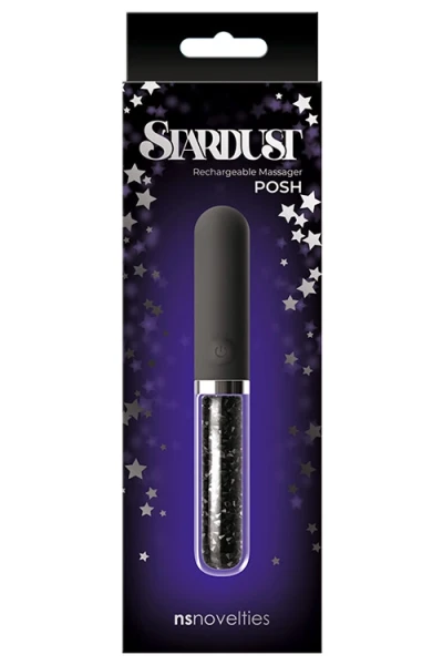 nsnovelties Swarovski Crystal & Glass 5" Bullet Vibrator
