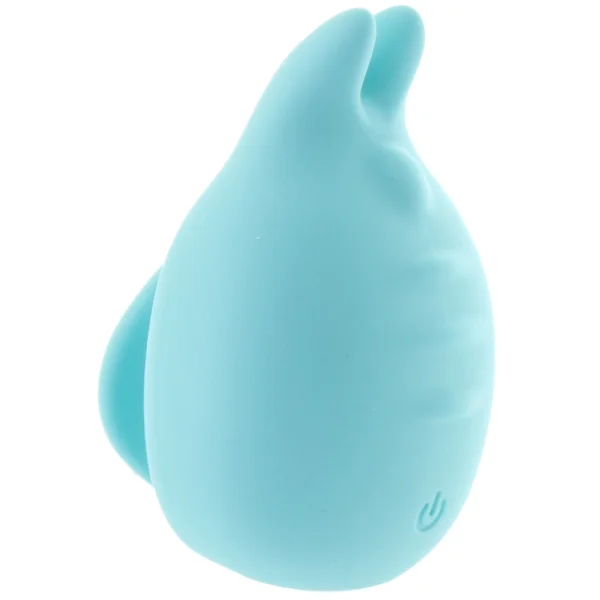 Huni Rechargeable Waterproof Silicone Lay-On Clitoral Vibrator by VeDO - Tease Me Turquoise