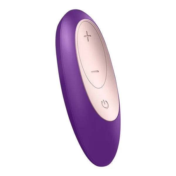 Partner Plus with Remote Purple Vibrator