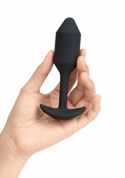 Vibrating Snug Plug 2 - Black - Anal Vibrator For Men