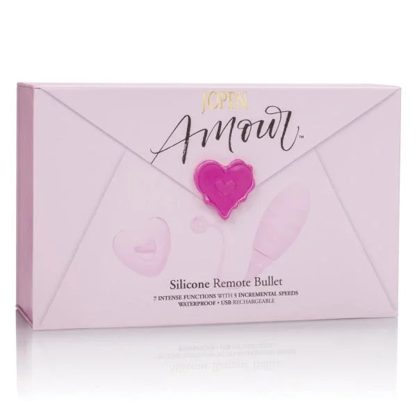 Amour™ by Jopen® Silicone Remote Control Bullet
