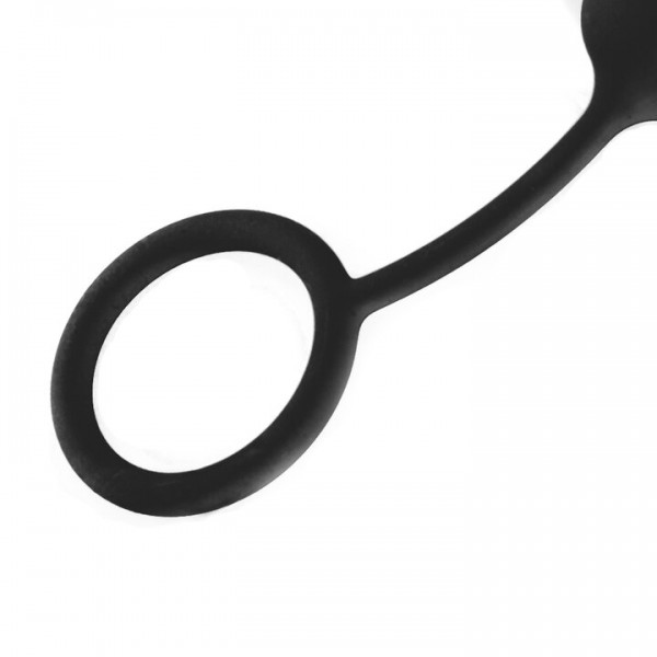 Secret Superpower Black Silicone Kegel Balls – 62g — image 4 of 4