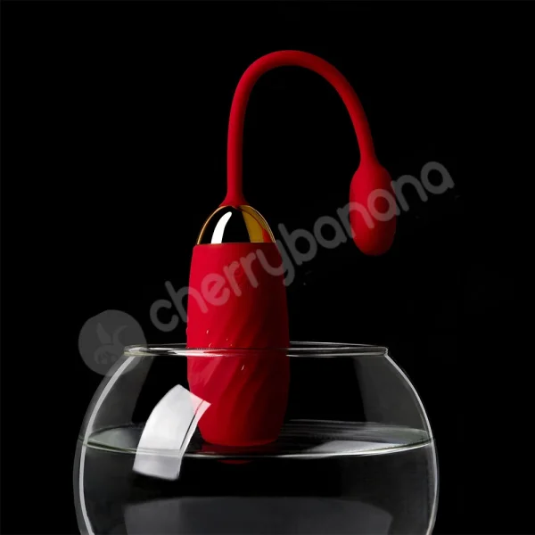 Svakom Ella Red App Controlled Vibrating Bullet Egg