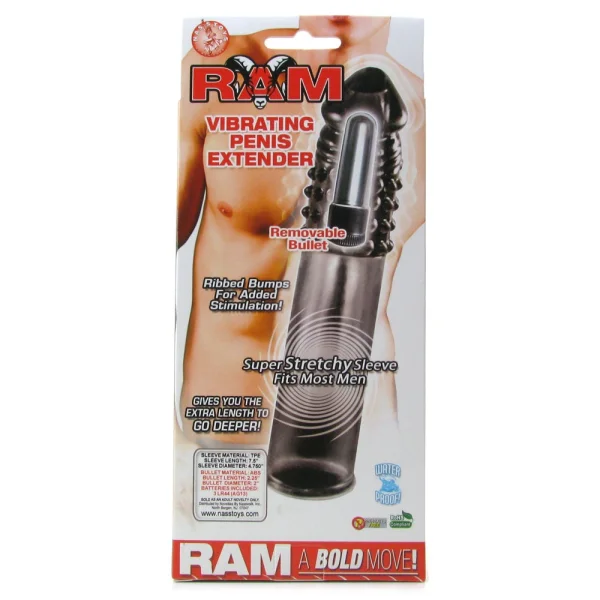 Ram vibrating penis extender