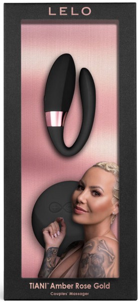 TIANI Amber Rose Gold Couples Massager by LELO