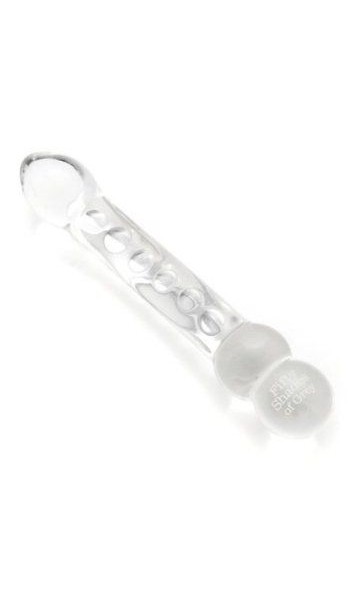 Fifty Shades of Grey Drive Me Crazy Glass Dildo