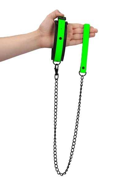 Ouch! Glow In The Dark Collar and Leash