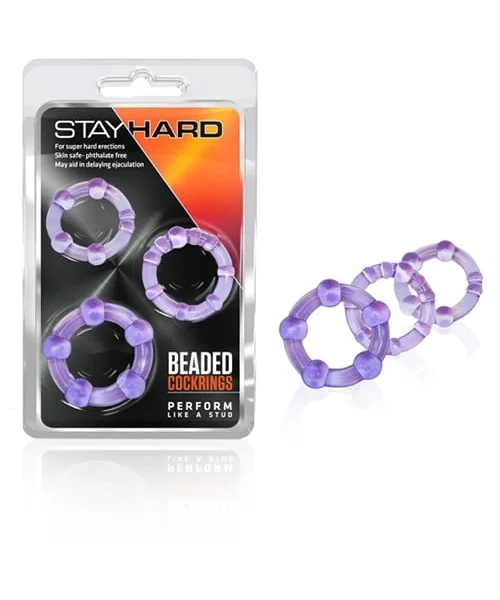 Blush - Stay Hard - Beaded Cockrings