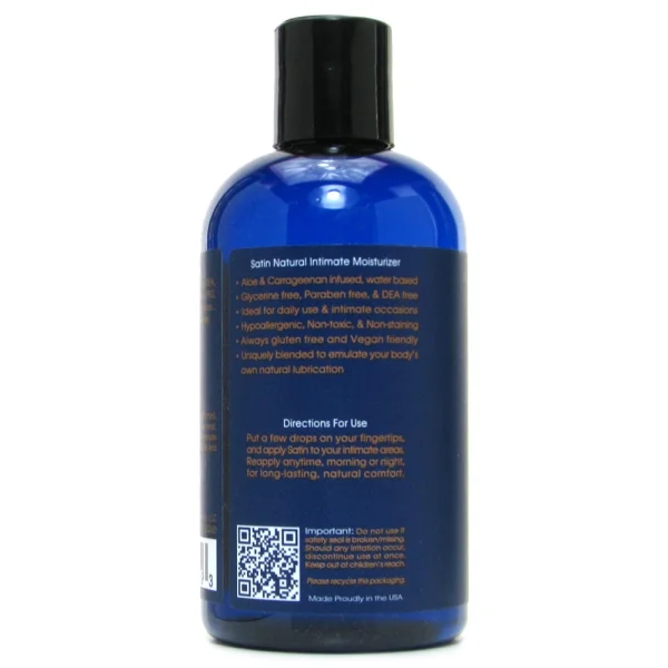 Sliquid Naturals Satin - Vaginal Moisturizer &amp; Lubricant | 8.5oz