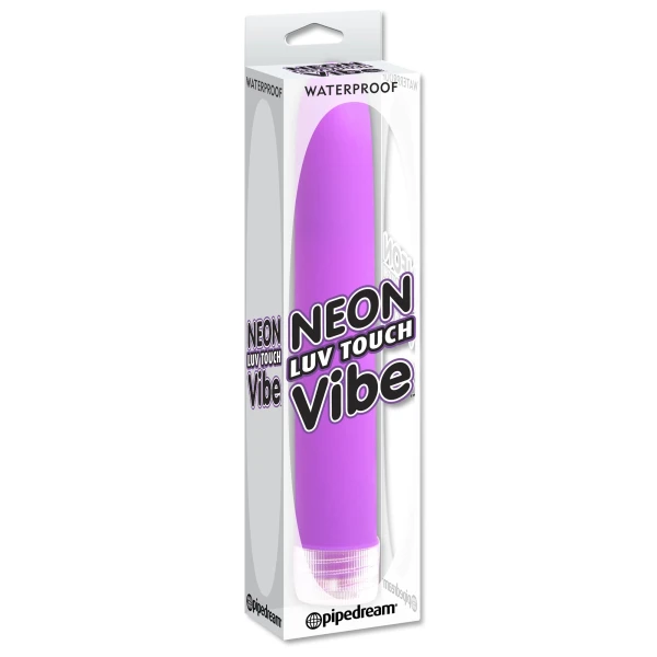 Neon Luv Touch Vibrator by Pipedream - Purple