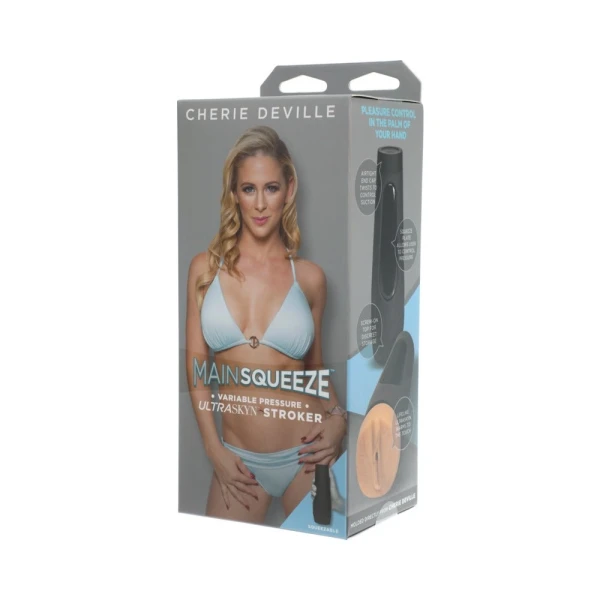 Main Squeeze - Cherie Deville - Ultraskyn Stroker - Pussy Vanilla — image 20 of 20