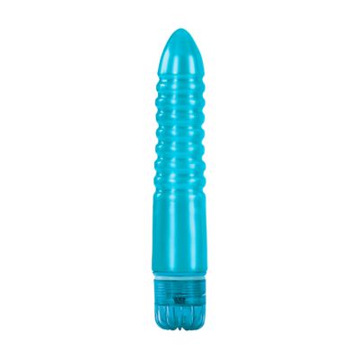 Lollies Tootsie Vibrating Dildo Blue
