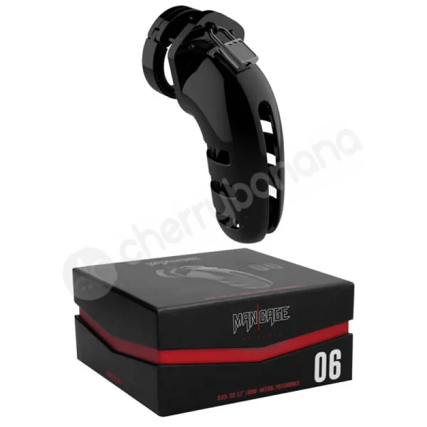 Mancage Model 06 Black Male Chastity Cage