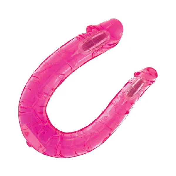 Dual Pleasure Frenzy Pink Double Dong — image 4 of 5