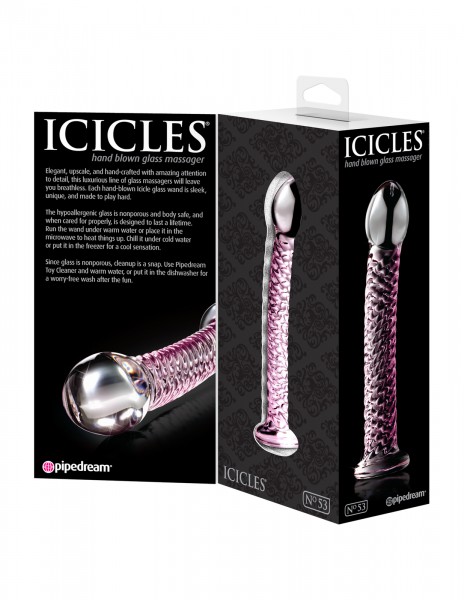 6.75" Glass Dildo
