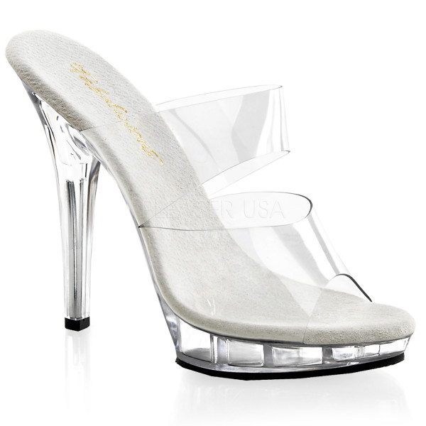 LIP-102 - 5" Stiletto Heel Two-Band P/F Slide