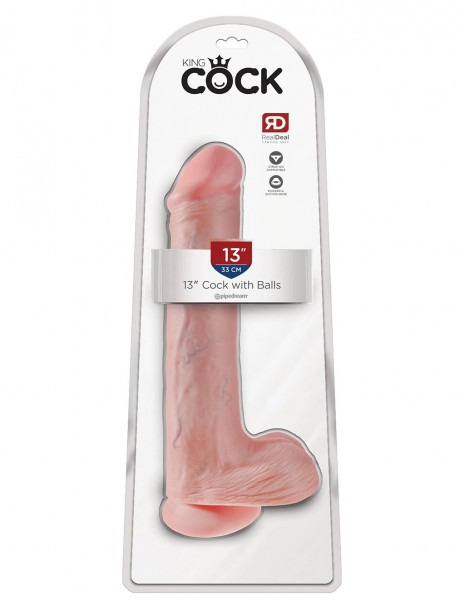 King Cock 13 Inch Cock with Balls