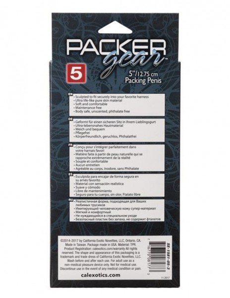 Packer Gear 5 Inch Packing Penis