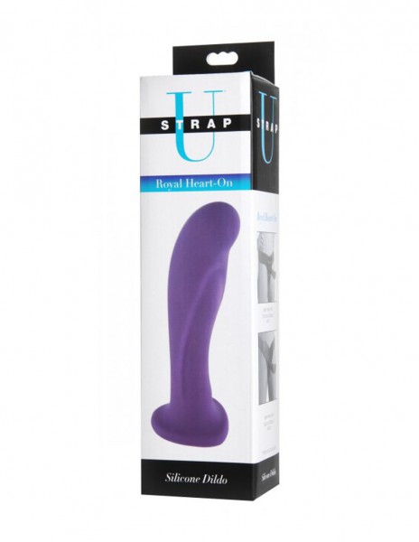 Strap U Royal Heart On Silicone Dildo