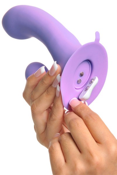 Pipedream Dual Motor 6.9" Rabbit Vibrator with Suction Cup Base