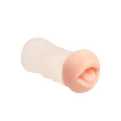 Clear Through Mouth Stroker