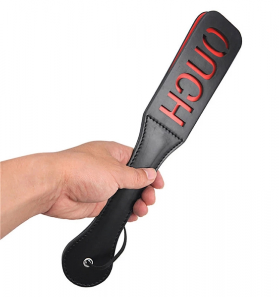 Please Imprint Leather Impression Paddle
