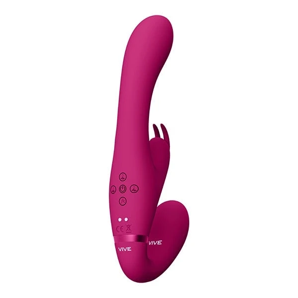Vive Suki Strapless Strap-On Rabbit Vibrator