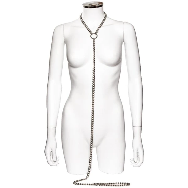 Torment Owned Metal Chain O-Ring Collar & Leash