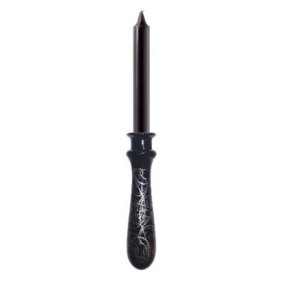 Fashionistas Glass Drip Candle Set Black