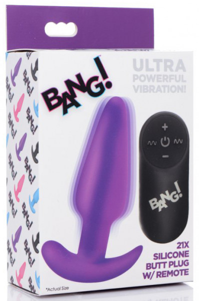 Vibrating Butt Plug + Remote