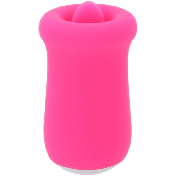 Sugar Craze Rechargeable Waterproof Silicone Flickering Clitoral Stimulator By CalExotics - Pink