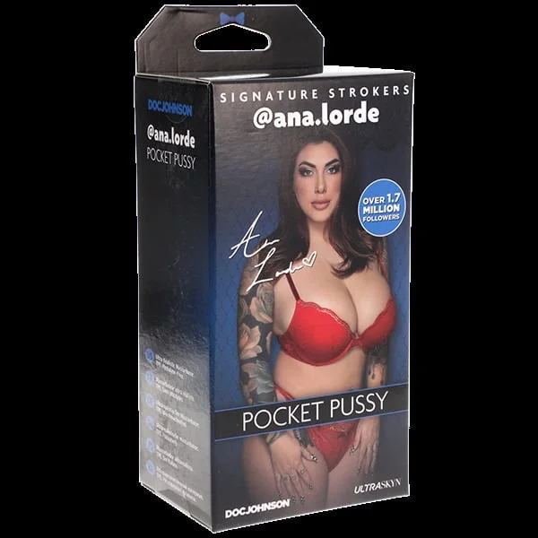 Signature Strokers Girls Of Social Media Ana.Lorde ULTRASKYN Pocket Pussy