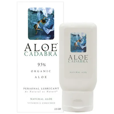Aloe cadabra organic lubricant 2 5 oz bottle
