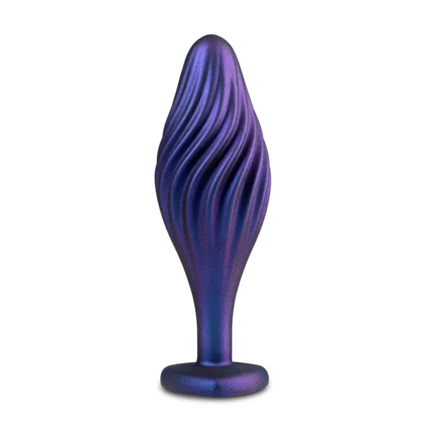 Anal Adventures Matrix - Swirling Bling Plug -  Sapphire