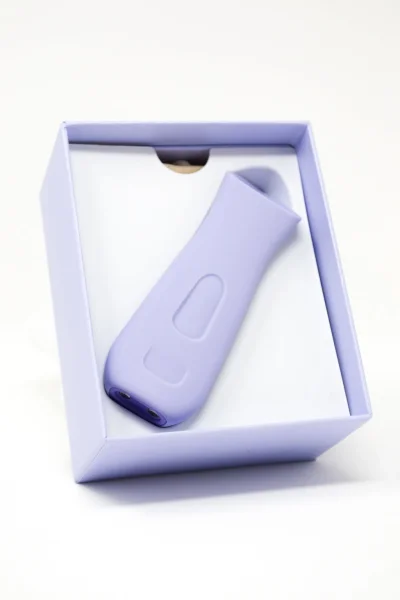 KIP Silicone Rechargeable Waterproof Lipstick Vibrator by Dame - Lavender