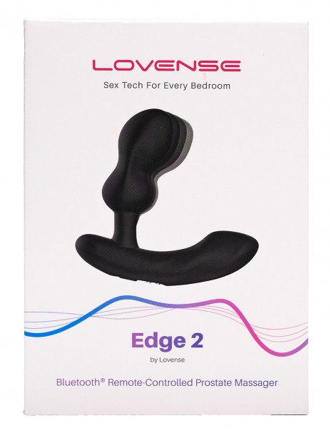 Lovense Edge 2 App Controlled Rechargeable Prostate Massager