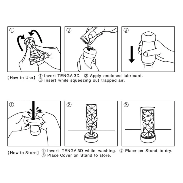 Tenga Polygon 3D Masturbator — image 7 of 7