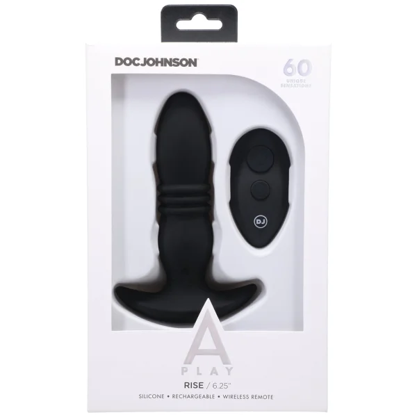 A-play Rise Rechargeable Silicone Anal Plug With Remote