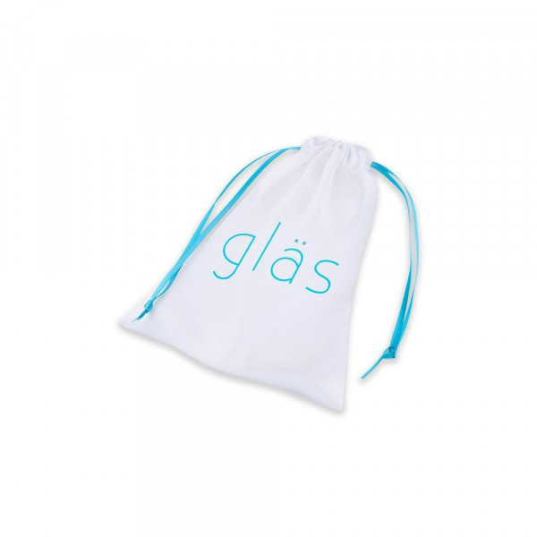 Gläs Double Penetration Swirly Galss Dildo and Butt Plug Set