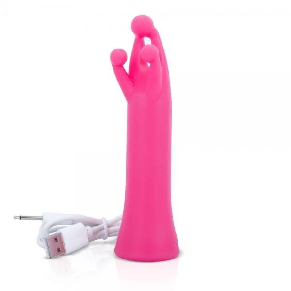 Tri It Pink Triple Points Vibrator
