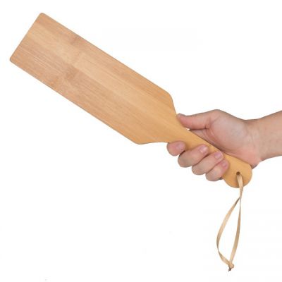 Bondara Thwack Wooden Bamboo Paddle 14 Inch