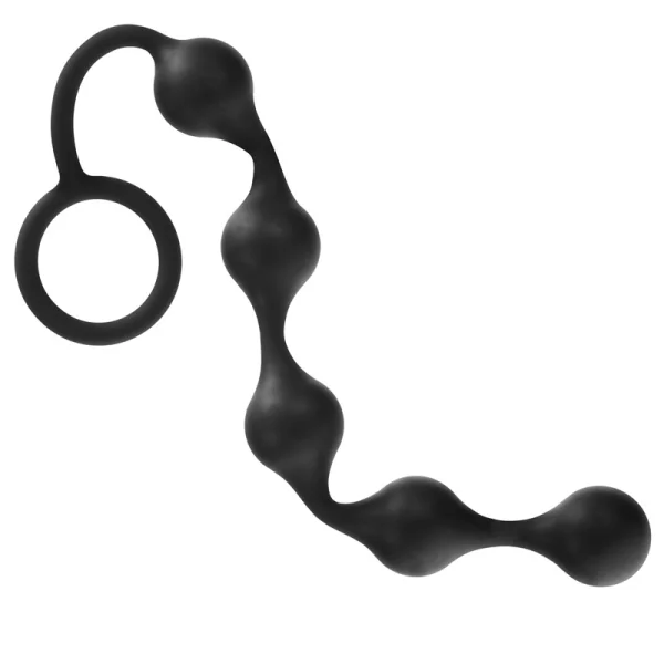 Onyx Silicone Anal Beads — image 5 of 6