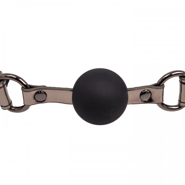 Bondara Steampunk Faux Leather Ball Gag — image 4 of 4
