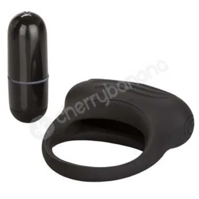 Black Silicone Lover s Arouser Cock Ring
