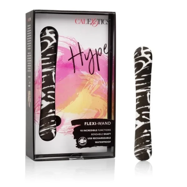 Hype Flexi-Wand Rechargeable Ultra-Flexible Silicone Vibrator By CalExotics
